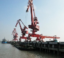 江陰西城鋼鐵公司碼頭工程